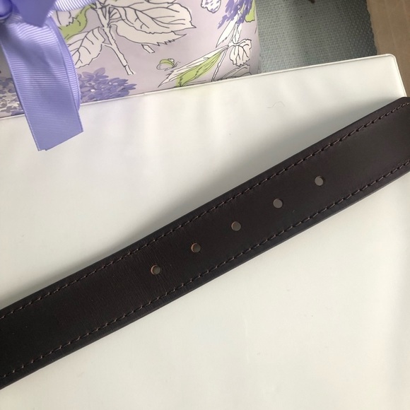SOLD Leather belt - Brown 40” 1.5” wide - Picture 3 of 3